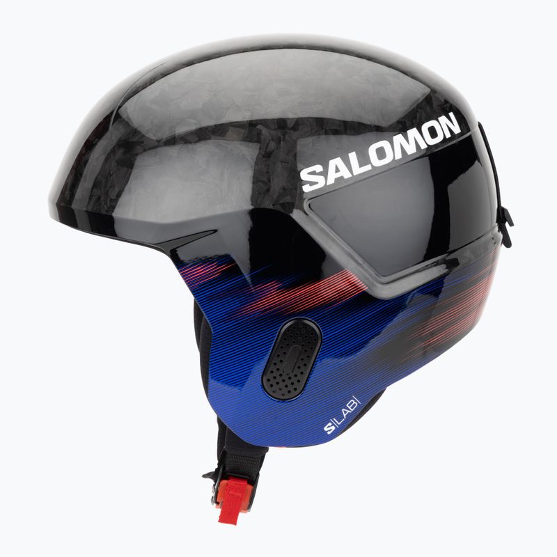 Snieglenčių šalmas Salomon S/Lab Equipe FIS MIPS black/race blue 3