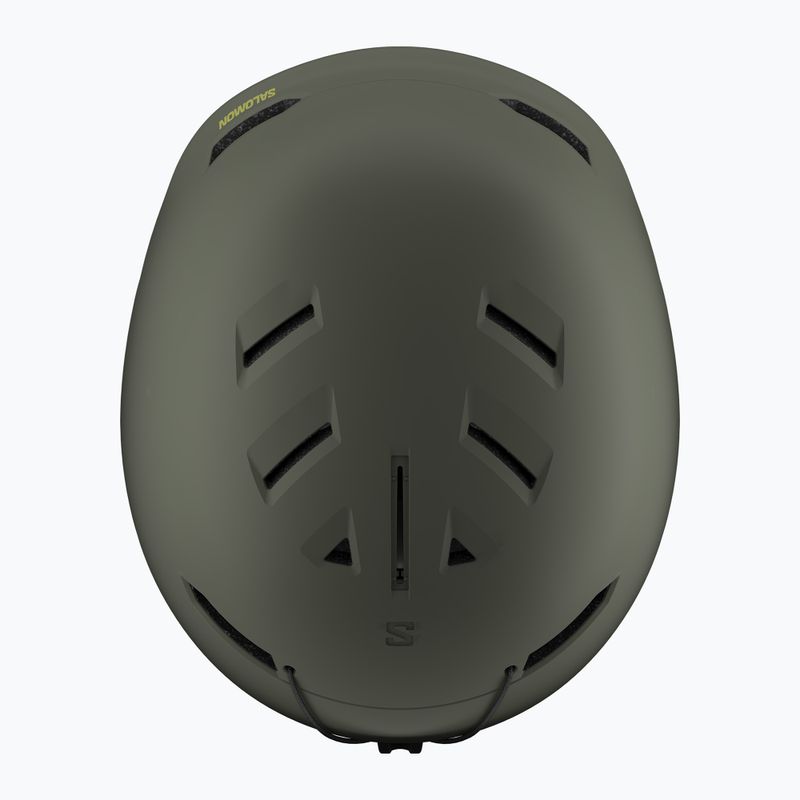 Vaikiškas slidinėjimo šalmas Salomon Husk Jr castor gray 5
