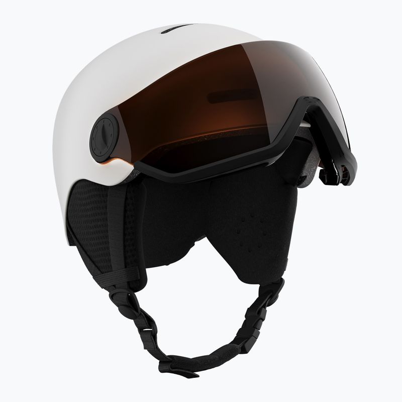 Vaikiškas slidinėjimo šalmas Salomon Orka Visor Jr S2 white 5
