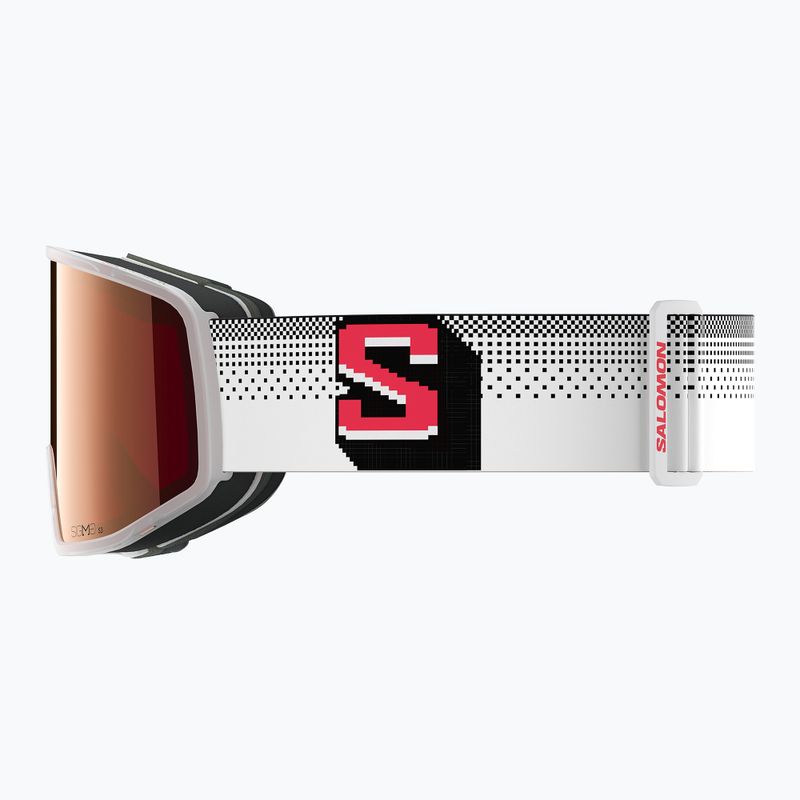 Slidinėjimo akiniai Salomon Sentry Pro Sigma S3 translucent frozen/sigma fire red 4