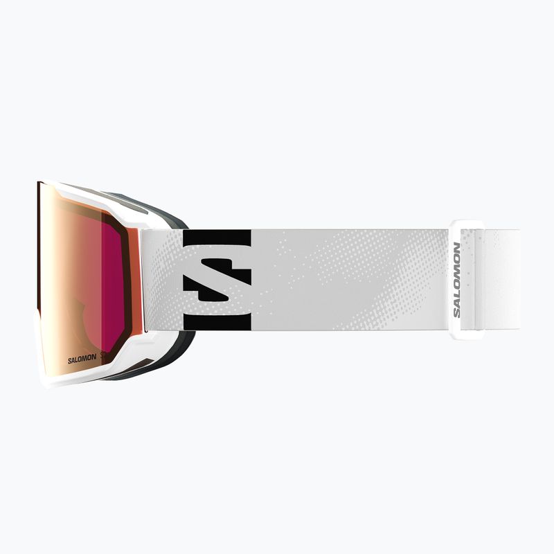 Slidinėjimo akiniai Salomon S/View 3 S2 white/ml lruby 4