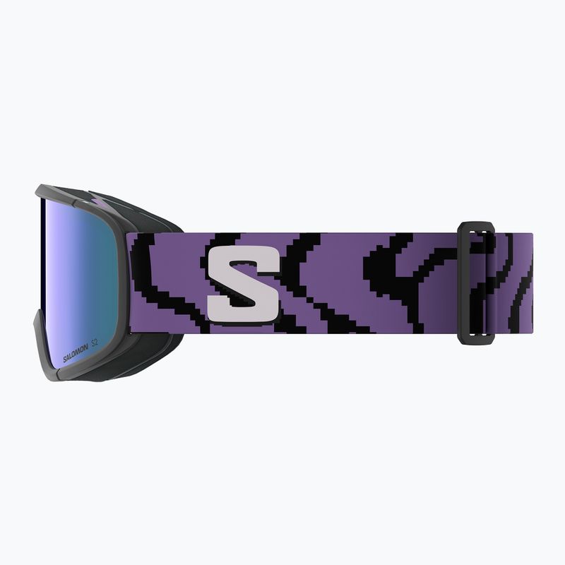 Slidinėjimo akiniai Salomon Aksium 2.0 S S2 black pansy/ml mid blue 4