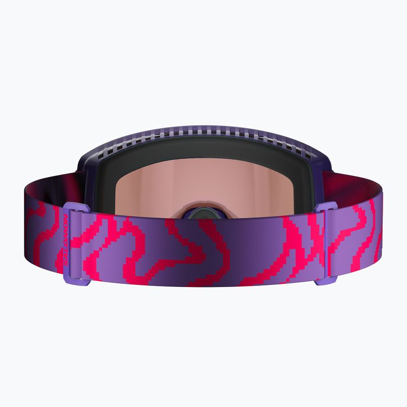 Slidinėjimo akiniai Salomon Skarn Prime Sigma S2+S1 ultra violet/sigma copper/sigma clear pink 3