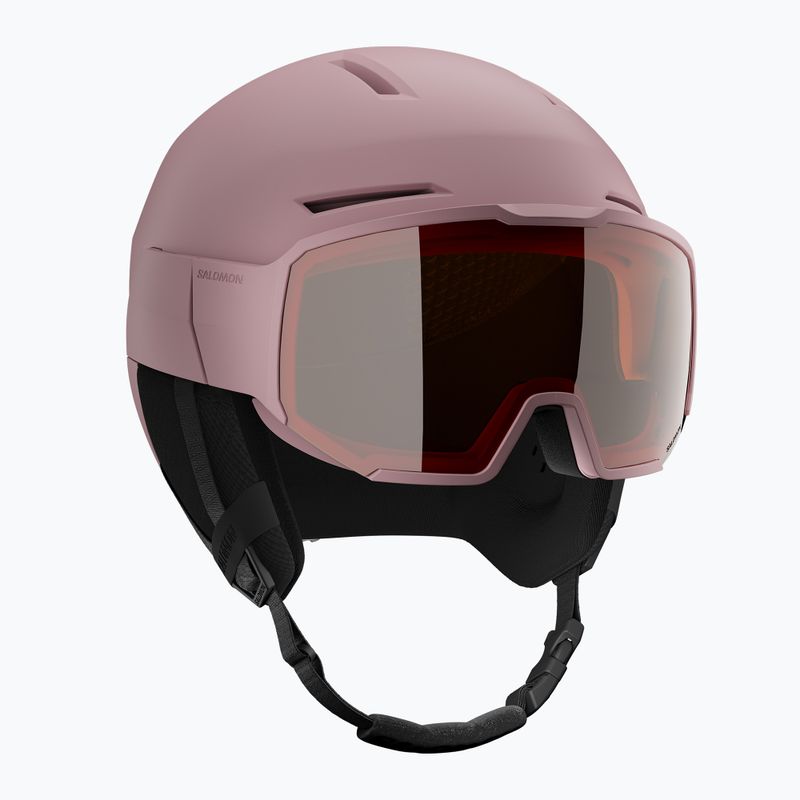 Snieglenčių šalmas Salomon Osmo Dawn Pink/Flash Tonic/Orange