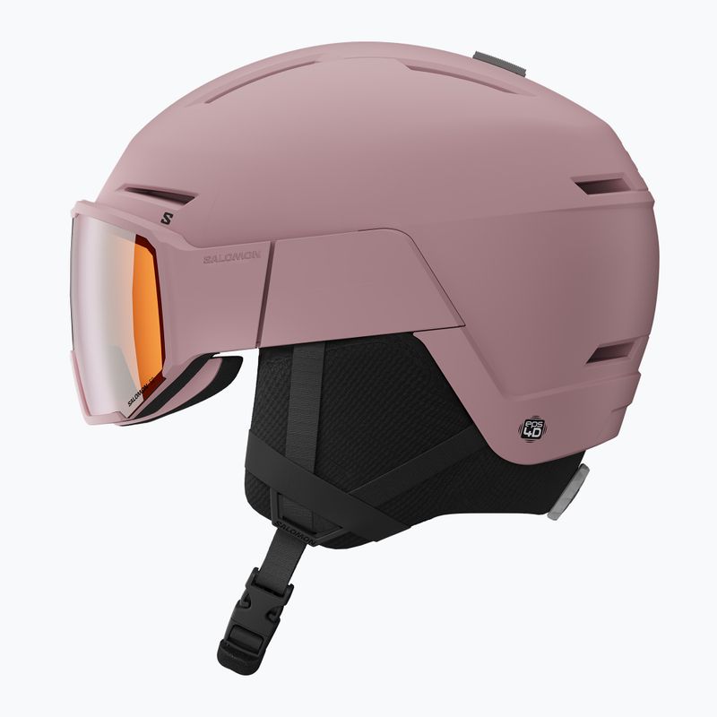 Snieglenčių šalmas Salomon Osmo Dawn Pink/Flash Tonic/Orange 4