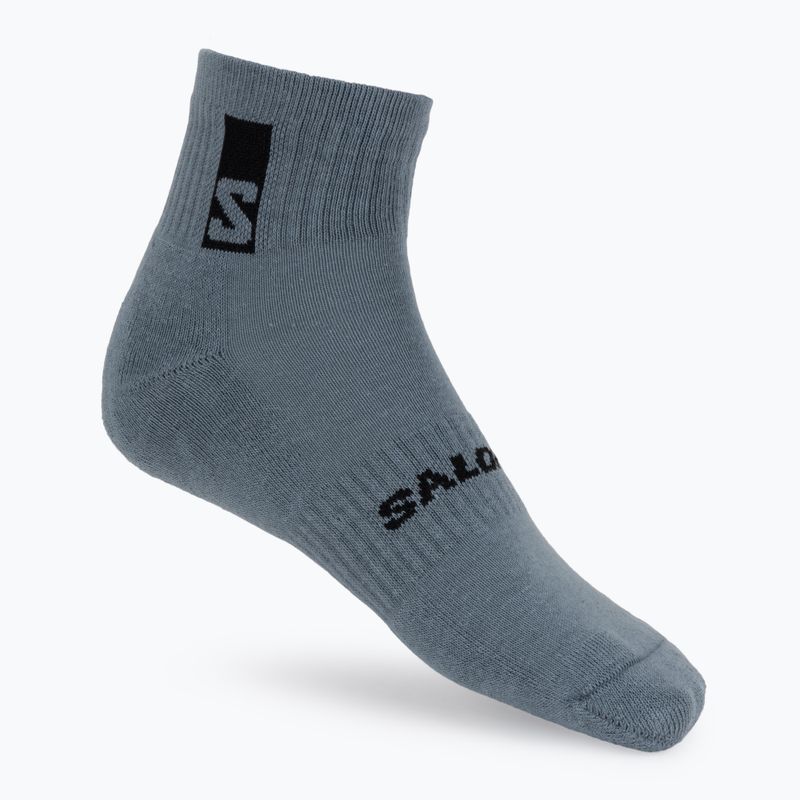 Kojinės Salomon Everyday Ankle 3 pack dusty yellow/sea foam/stormy weather 3