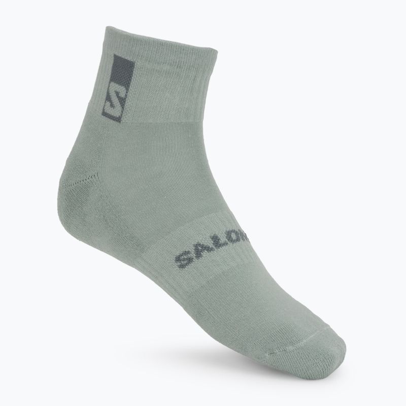 Kojinės Salomon Everyday Ankle 3 pack dusty yellow/sea foam/stormy weather 4