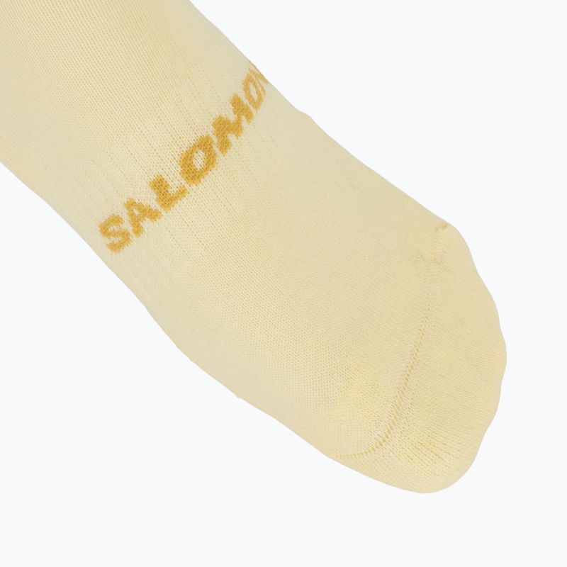 Kojinės Salomon Everyday Ankle 3 pack dusty yellow/sea foam/stormy weather 6