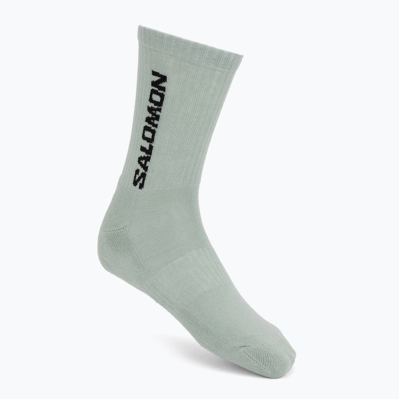Kojinės Salomon Everyday Crew 3 pack stormy weather/sea foam/mustang 2