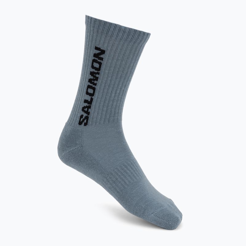 Kojinės Salomon Everyday Crew 3 pack stormy weather/sea foam/mustang 3