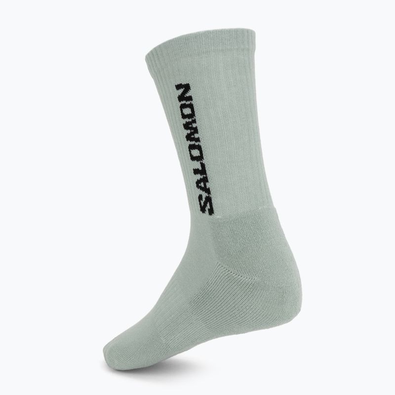 Kojinės Salomon Everyday Crew 3 pack stormy weather/sea foam/mustang 5