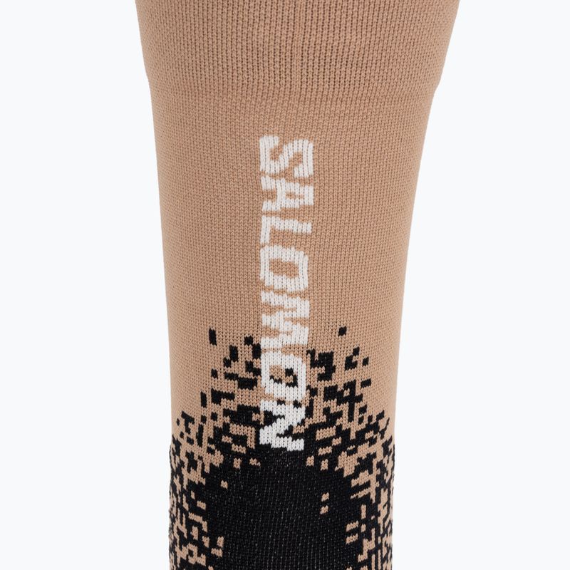 Kojinės Salomon Gravel Crew burro/black/vanilla ice 3