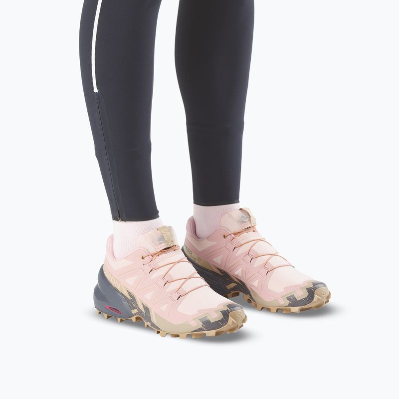 Moteriški bėgimo batai Salomon Speedcross 6 tapioca/shadow gray 6