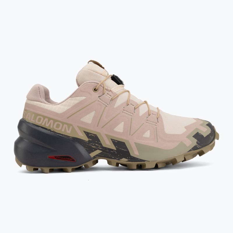Moteriški bėgimo batai Salomon Speedcross 6 tapioca/shadow gray 2