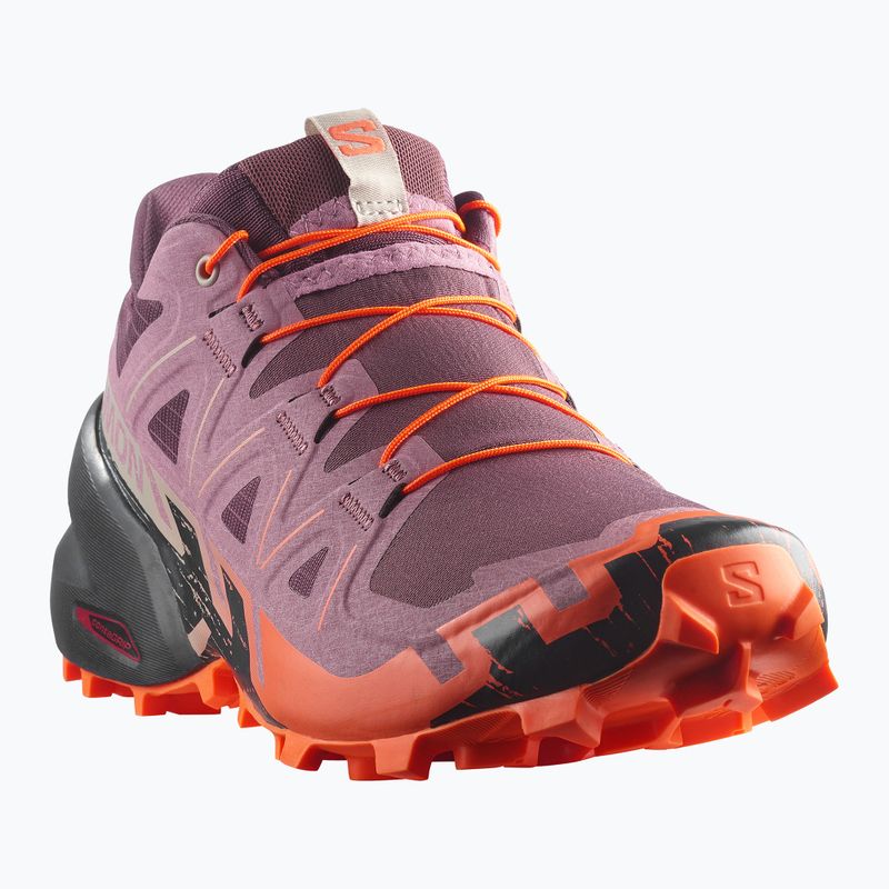 Moteriški bėgimo batai Salomon Speedcross 6 huckleberry/dusky orchid 2