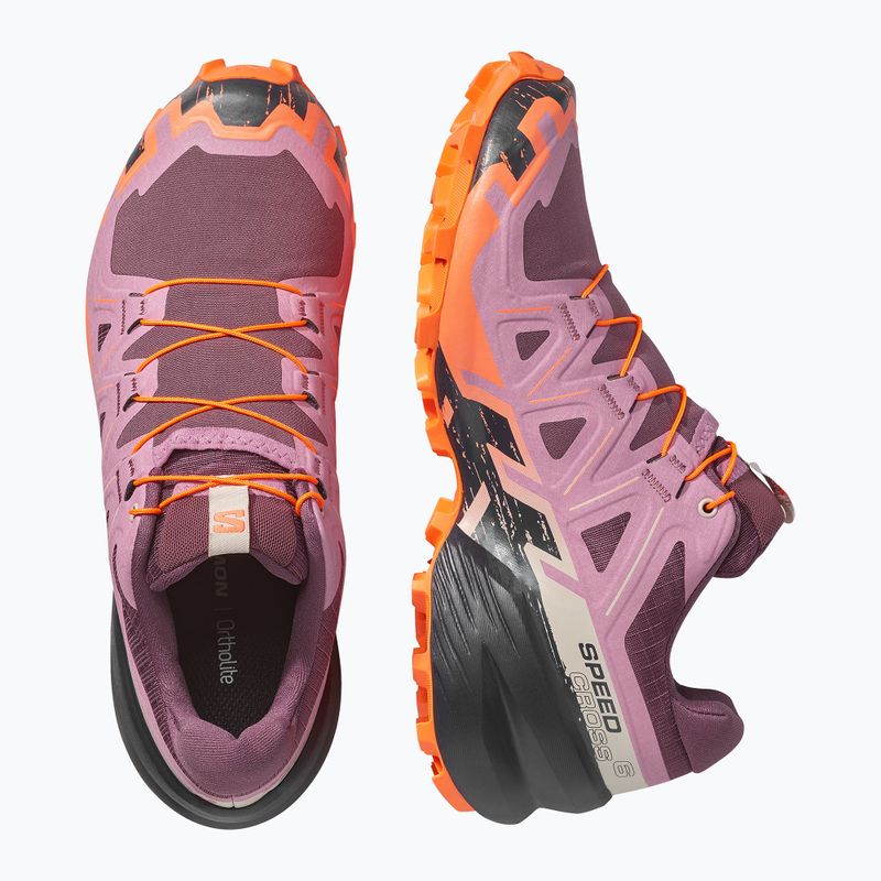 Moteriški bėgimo batai Salomon Speedcross 6 huckleberry/dusky orchid 4