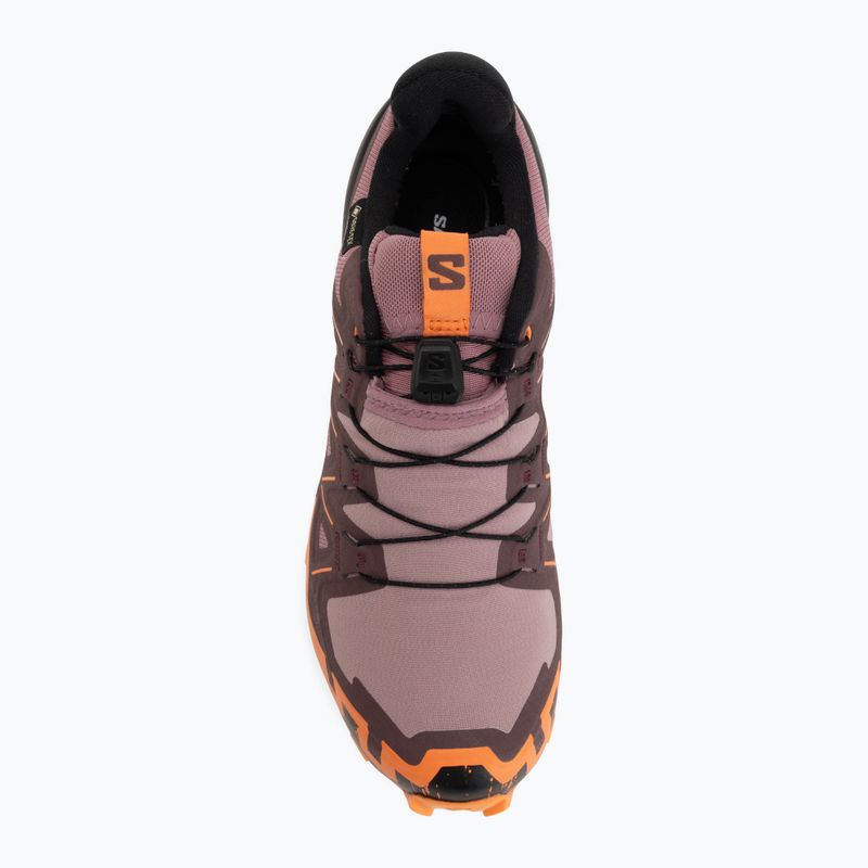 Moteriški bėgimo batai Salomon Speedcross 6 GTX dusky orchid/huckleberry 5