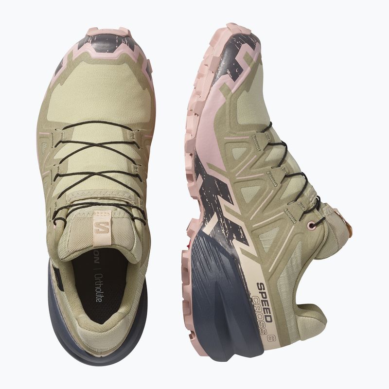 Moteriški bėgimo batai Salomon Speedcross 6 GTX eucalyptus/slate green 2