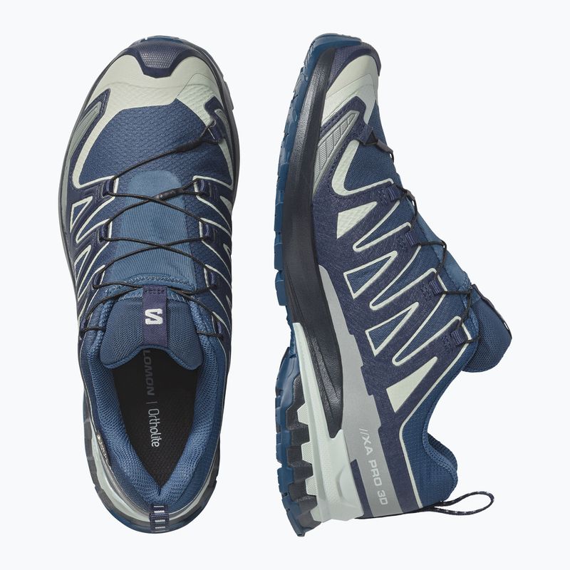 Vyriški bėgimo batai Salomon XA Pro 3D V9 GTX spellbound/maritime blue 3