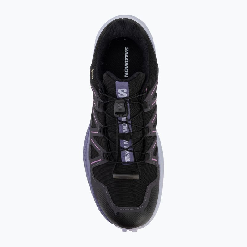 Moteriški bėgimo batai Salomon Speedcross Peak GTX black/cosmic sky 5