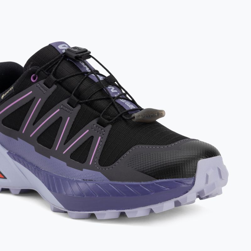 Moteriški bėgimo batai Salomon Speedcross Peak GTX black/cosmic sky 7