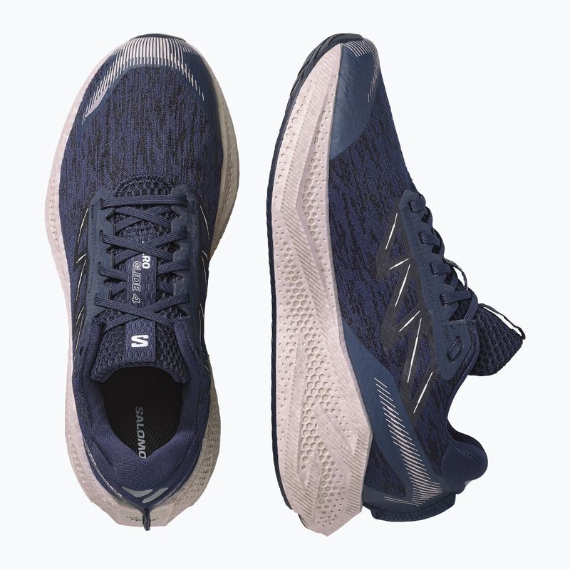 Vyriški bėgimo batai Salomon Aero Glide 4 maritime blue/silver cloud 3