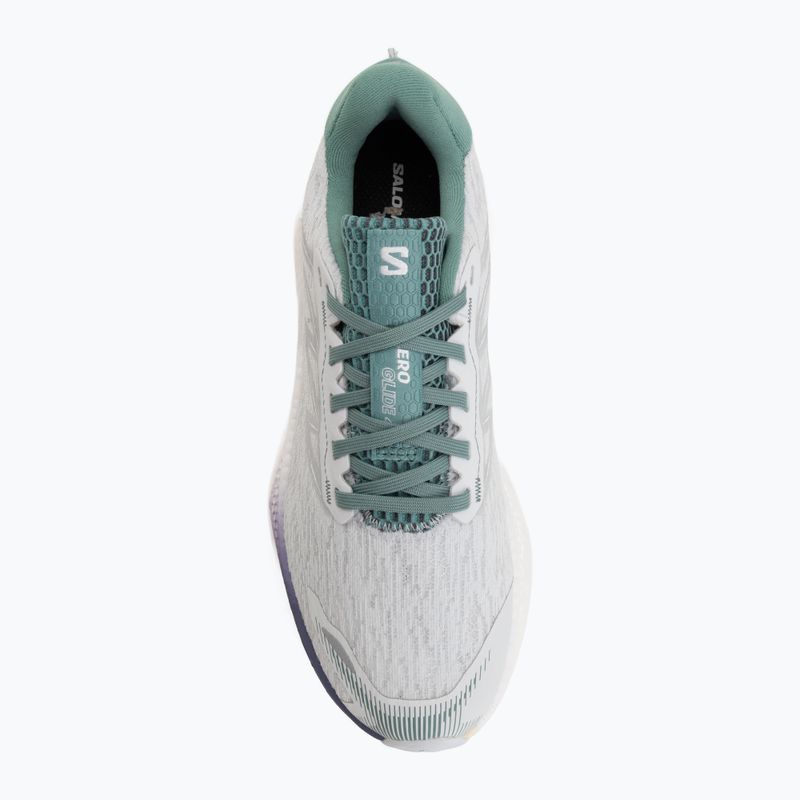 Moteriški bėgimo batai Salomon Aero Glide 4 ancient water/white 5