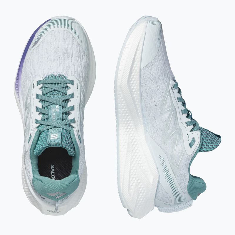 Moteriški bėgimo batai Salomon Aero Glide 4 ancient water/white 3