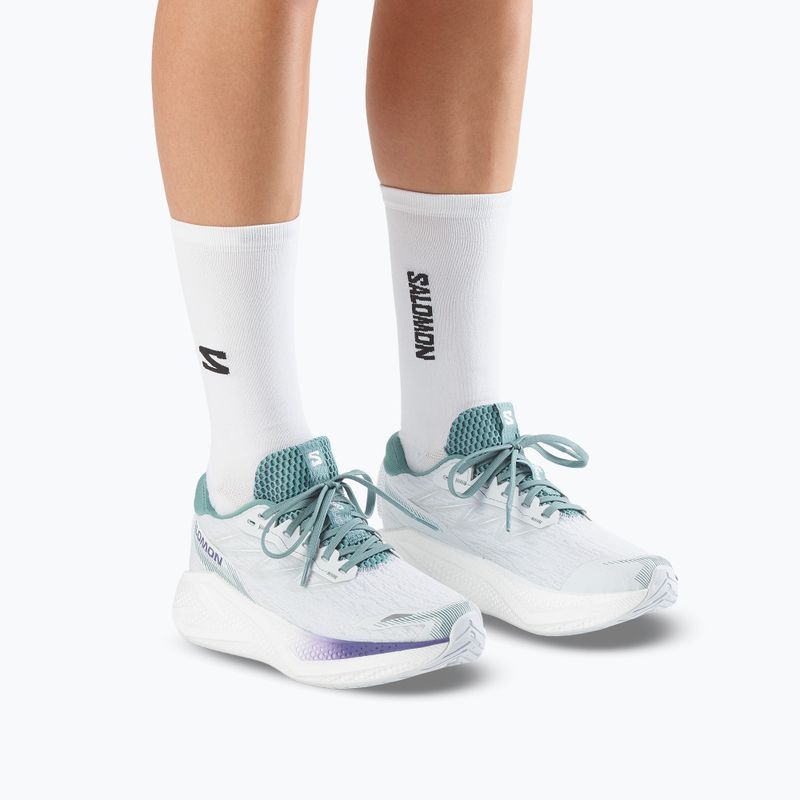 Moteriški bėgimo batai Salomon Aero Glide 4 ancient water/white 5