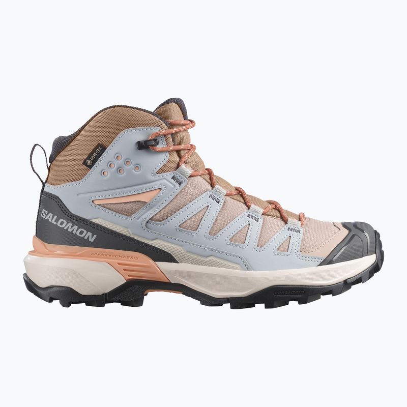 Moteriški žygio batai Salomon X Ultra 360 MID GTX oxford tan/pearl blue 2