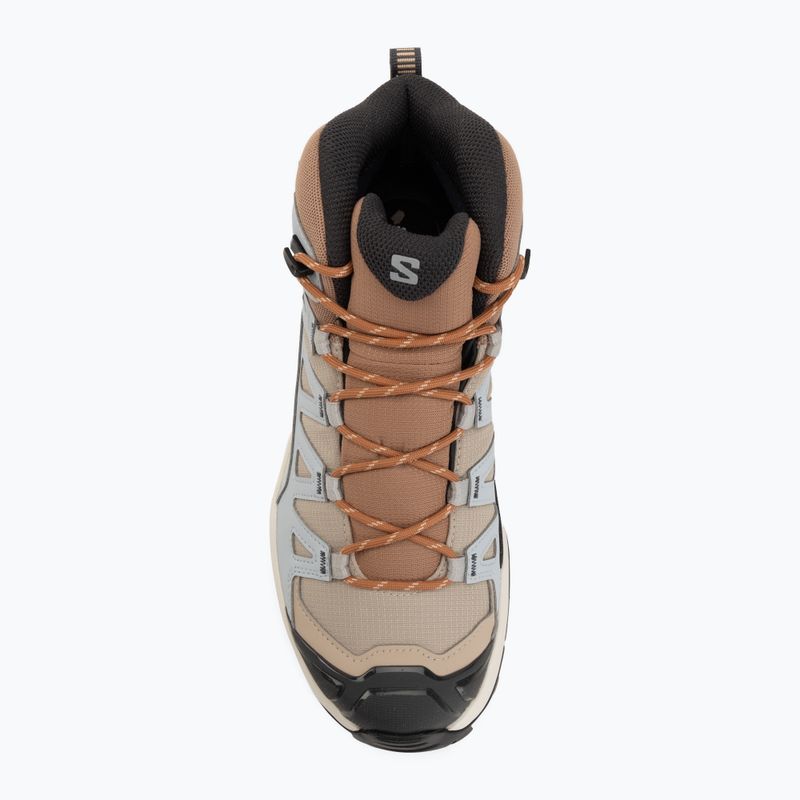 Moteriški žygio batai Salomon X Ultra 360 MID GTX oxford tan/pearl blue 5