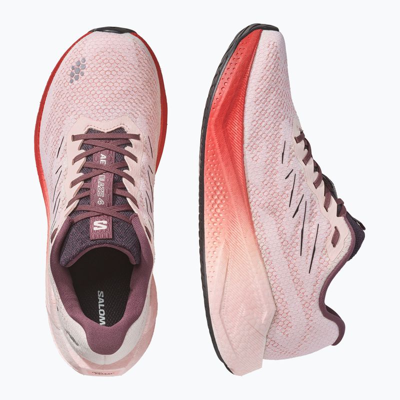 Moteriški bėgimo batai Salomon Aero Blaze 4 vanilla ice/huckleberry 3