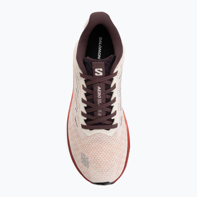 Moteriški bėgimo batai Salomon Aero Blaze 4 vanilla ice/huckleberry 5