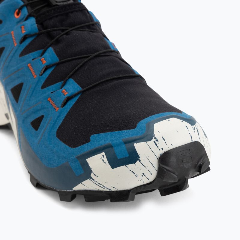 Vyriški bėgimo batai Salomon Speedcross 6 GTX black/mykonos blue 7