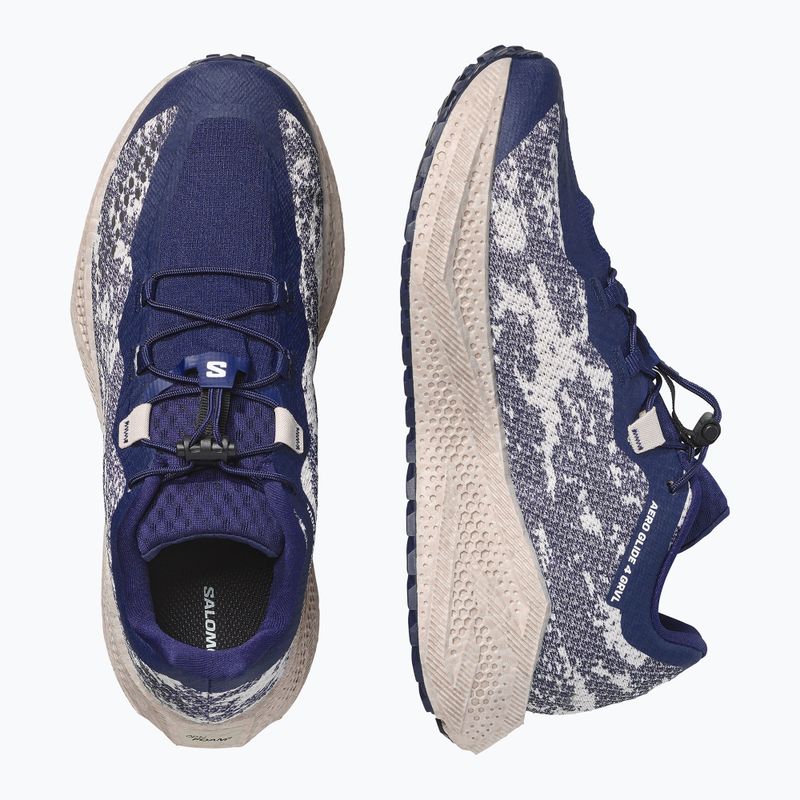 Vyriški bėgimo batai Salomon Aero Glide 4 GRVL maritime blue/silver cloud 5
