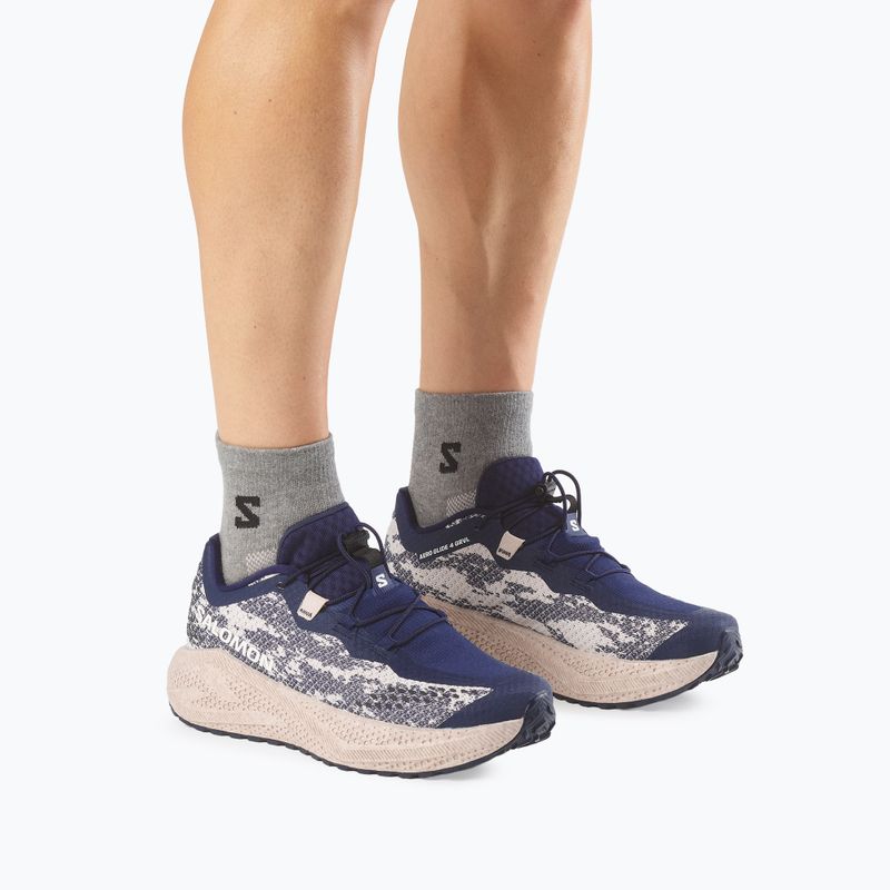 Vyriški bėgimo batai Salomon Aero Glide 4 GRVL maritime blue/silver cloud 6