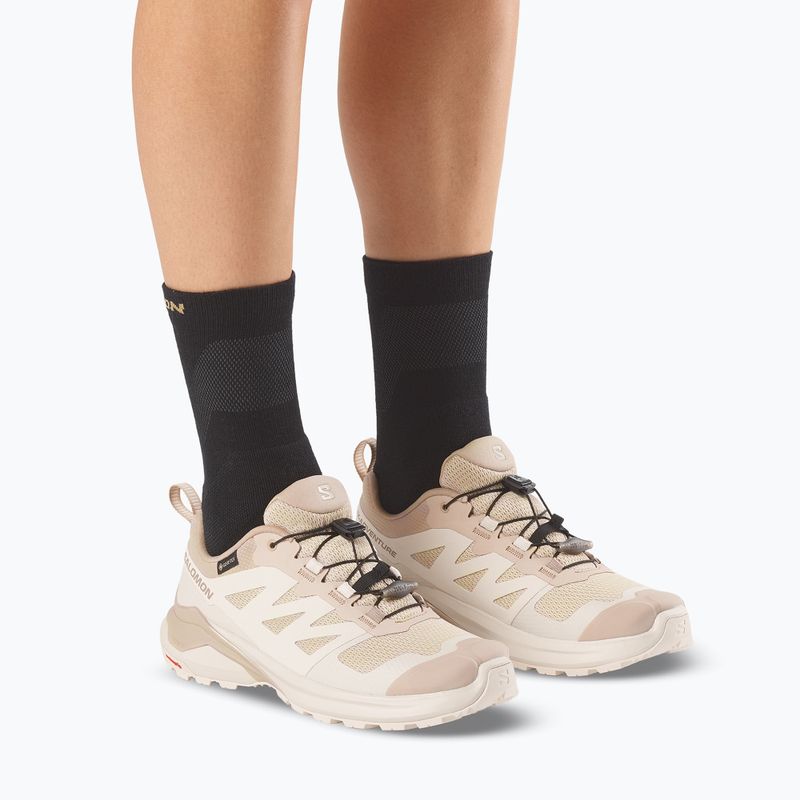 Moteriški žygio batai Salomon X-Adventure GTX Safari/Almond Milk/Desert 5