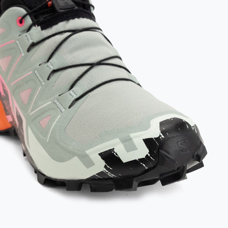 Moteriški bėgimo batai Salomon Speedcross 6 GTX Icon black/green milieu 7