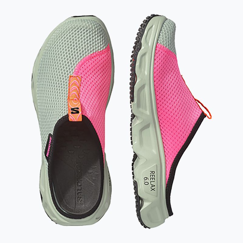 Moteriškos šlepetės Salomon Reelax Slide 6.0 Icon Green Milieu/Black 11