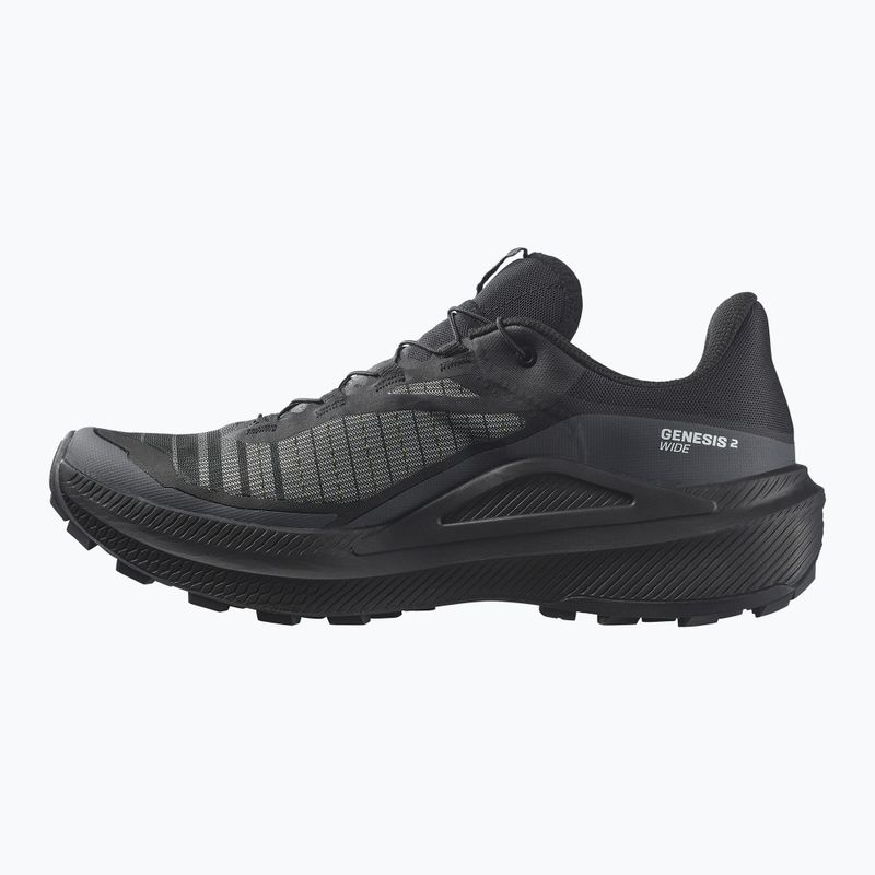 Bėgimo batai Salomon Genesis 2 Wide black/black 3