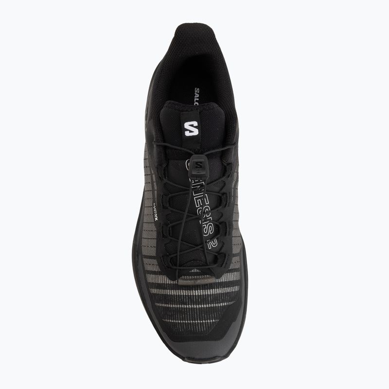 Vyriški bėgimo batai Salomon Genesis 2 black/black 5
