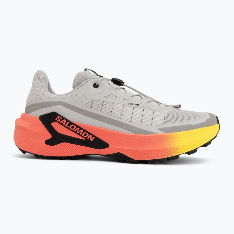 Vyriški bėgimo batai Salomon Genesis 2 gray violet/safety yellow 2