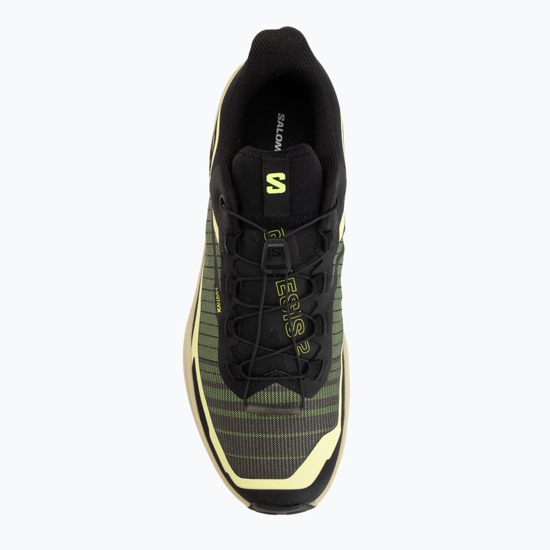 Vyriški bėgimo batai Salomon Genesis 2 sunny lime/black 5