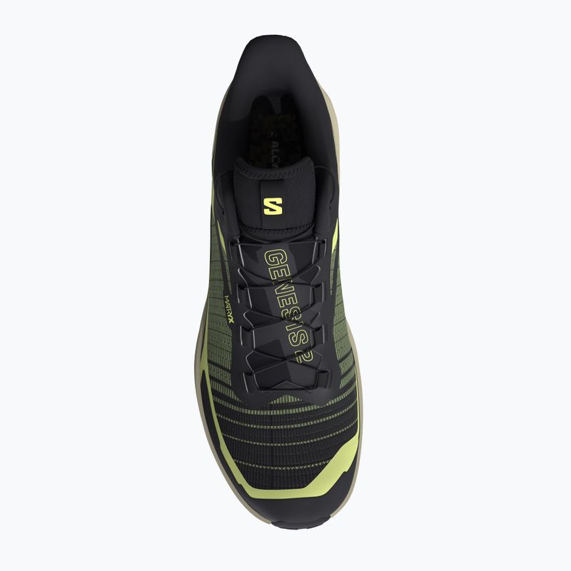Vyriški bėgimo batai Salomon Genesis 2 sunny lime/black 3