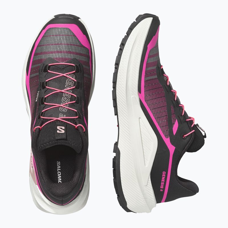 Moteriški bėgimo batai Salomon Genesis 2 black/vanilla ice 5