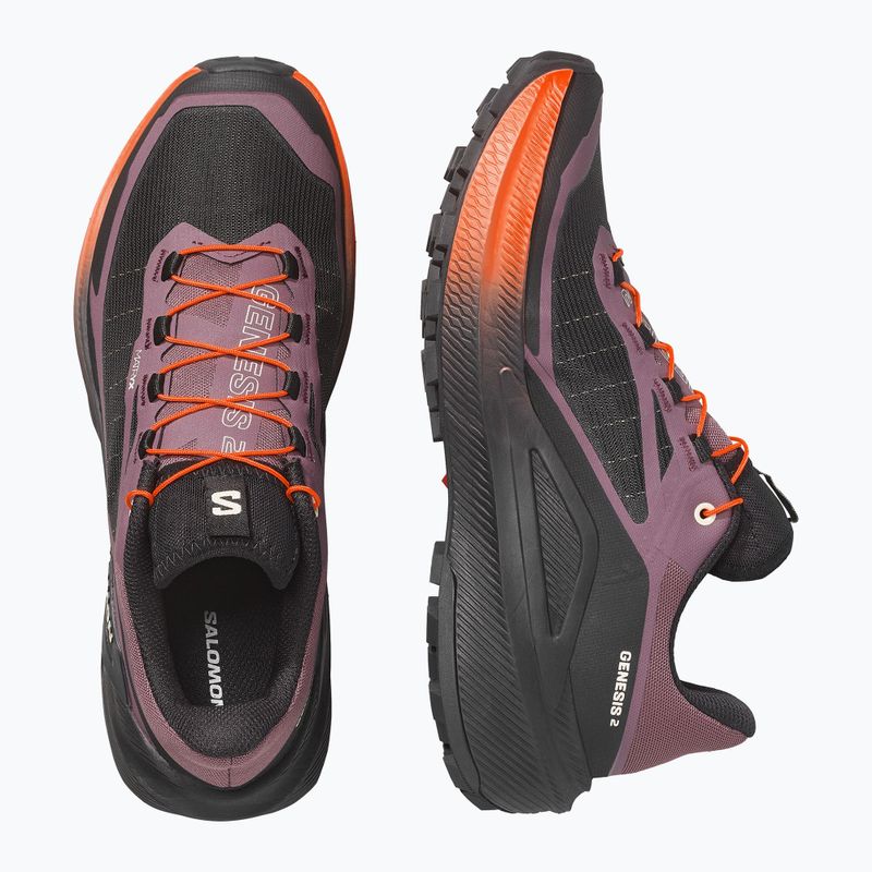 Moteriški bėgimo batai Salomon Genesis 2 huckleberry/black 12