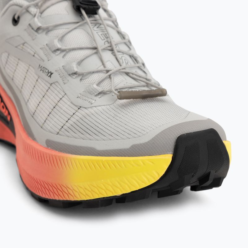 Moteriški bėgimo batai Salomon Genesis 2 gray violet/safety yellow 7