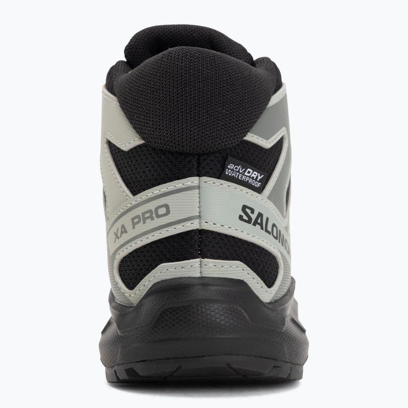 Vaikiški turistiniai batai Salomon XA PRO MID Waterproof black/sedona sage 6