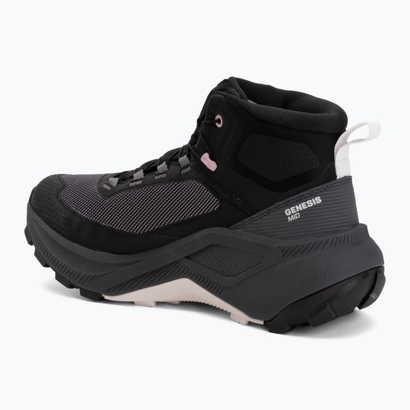 Moteriški turistiniai batai Salomon Genesis Mid GTX black/dawn pink 3