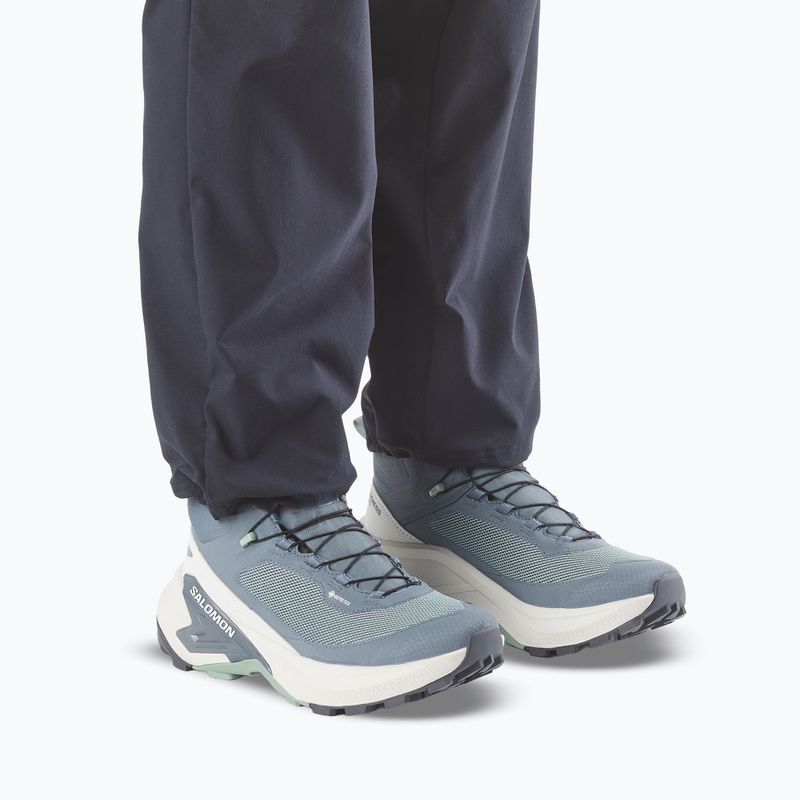 Moteriški turistiniai batai Salomon Genesis Mid GTX grisaille/green milieu 5